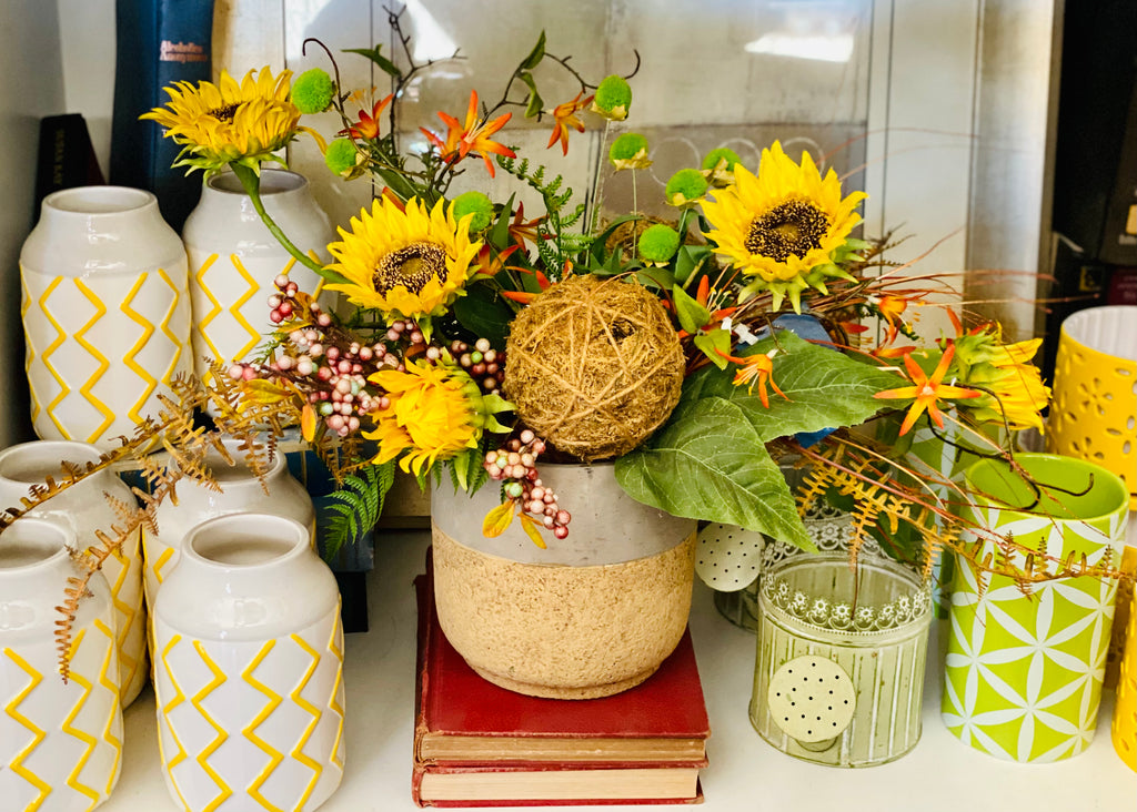 Modern Sunflower Garden