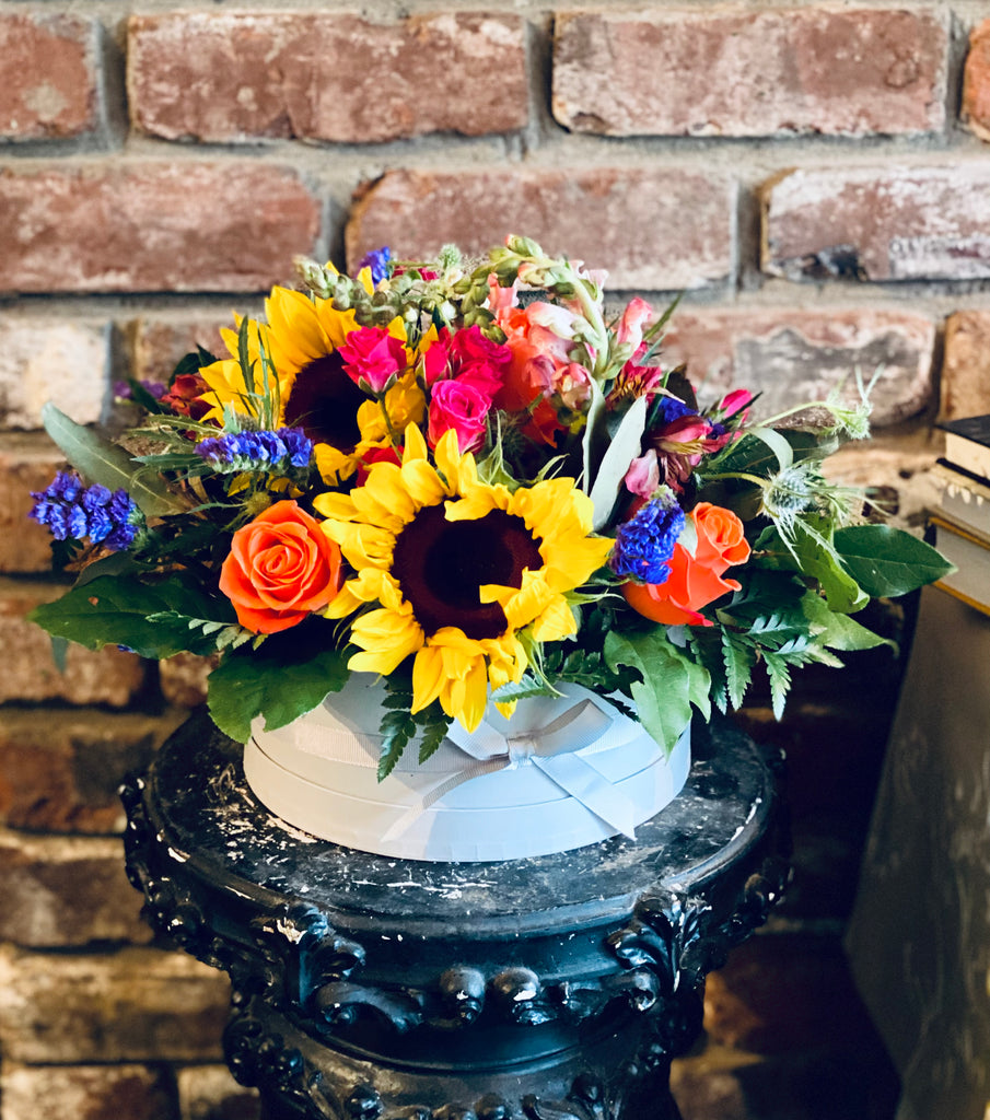 Beautiful Blooms Hatbox