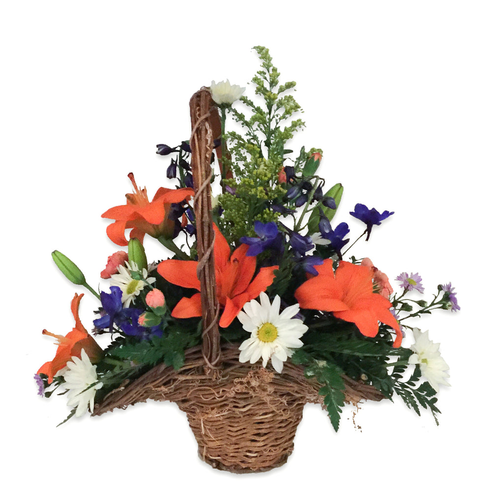 Fields of the Great Smoky Mountains Basket