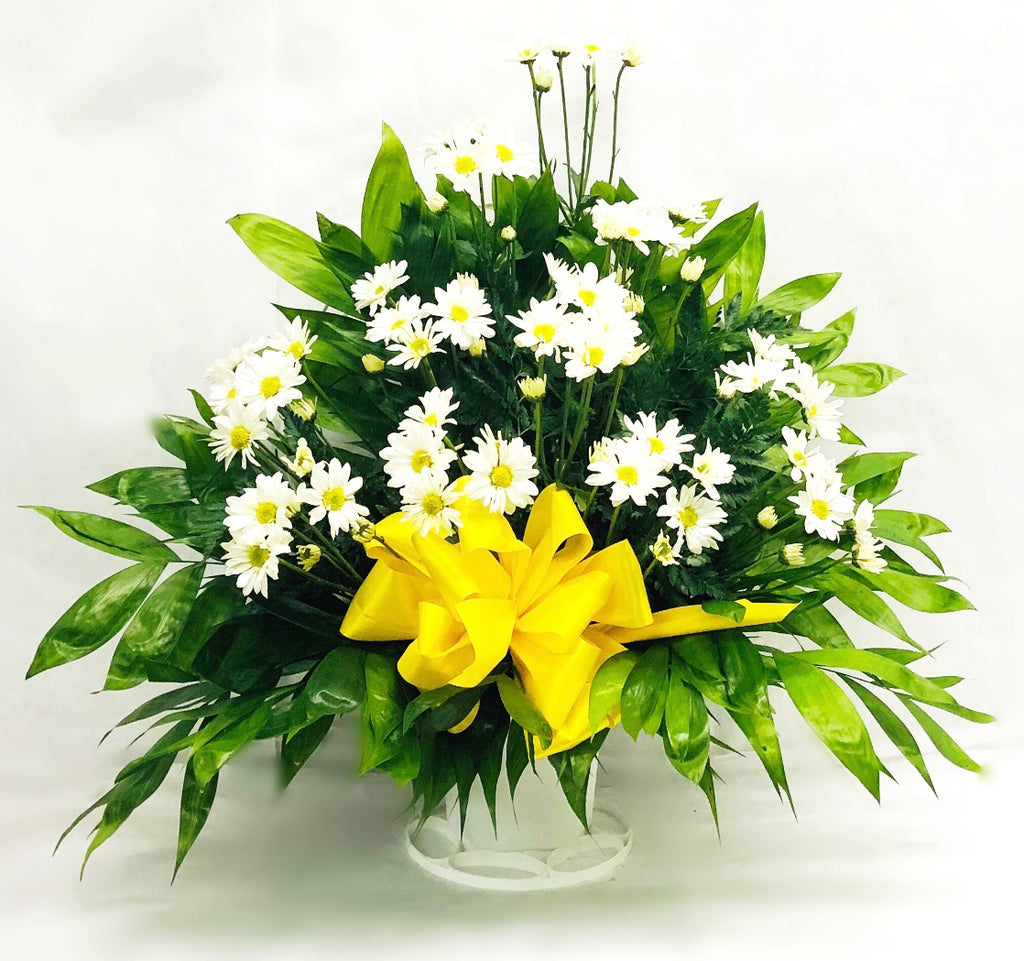 Daisy Traditional Floor Basket