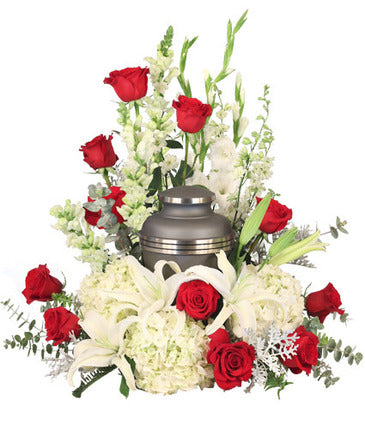 Missing You Urn Arrangement