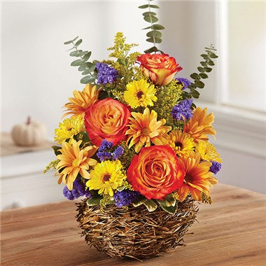 Joyful Harvest Birds Nest