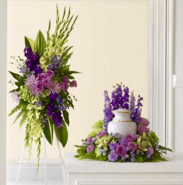 Purple Cremation Set