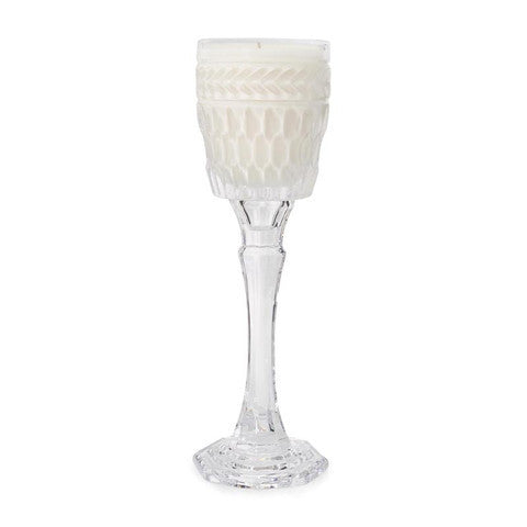 Vela de pedestal de cristal Tryst