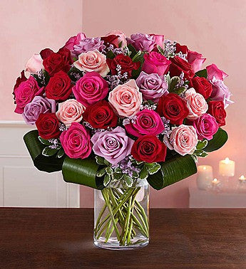 Dazzling Romance Rose Bouquet