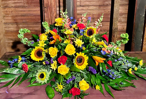 El aerosol para ataúdes del jardín de los granjeros