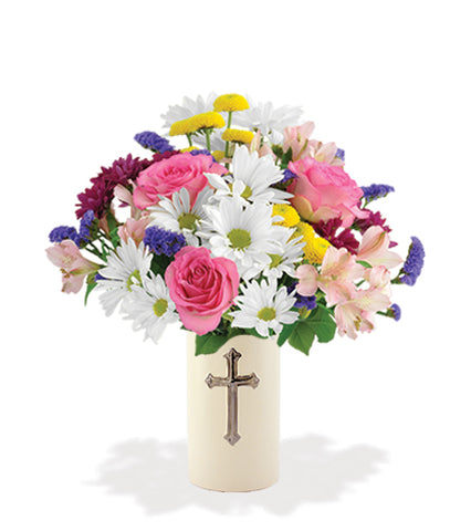 Cross Sympathy Vase