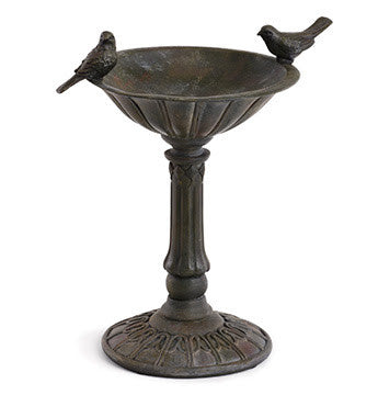 Pedestal 2 bird, bird feeder/bath