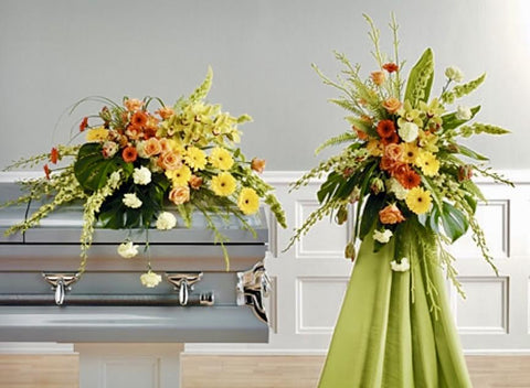 Aerosol moderno para ataúdes y aerosol de pie